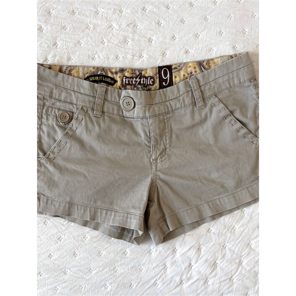 Lei Women's Tan and Khaki Shorts